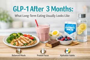 What to eat during GLP-1 weeks 5–12: steady, balanced, sustainable