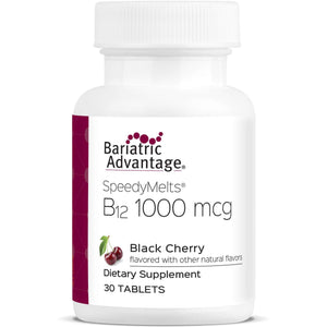 Bariatric Advantage - B12 SpeedyMelts - Black Cherry - 30 Count - Vitamins & Minerals - Nashua Nutrition
