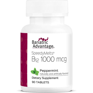 Bariatric Advantage - B12 SpeedyMelts - Peppermint - 90 Count - Vitamins & Minerals - Nashua Nutrition