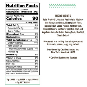 Catalina Crunch - Keto Sandwich Cookies - Chocolate Mint - 8 Servings/Box - Breakfast Items - Nashua Nutrition