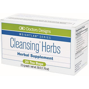 Doctors Designs - Cleansing Herbs Tea (20 Tea Bags) - Diet Supplements - Nashua Nutrition