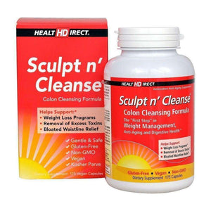 Health Direct - Sculpt n' Cleanse (175 Capsules) - Cleansing & Detox - Nashua Nutrition