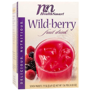 HealthSmart Fruit Drink - Wild Berry - 7/Box - Cold Drinks - Nashua Nutrition