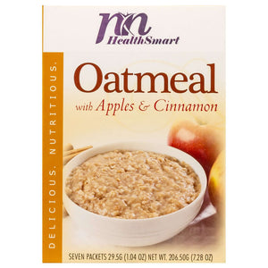 HealthSmart Oatmeal - Apples & Cinnamon - 7/Box - Breakfast Items - Nashua Nutrition