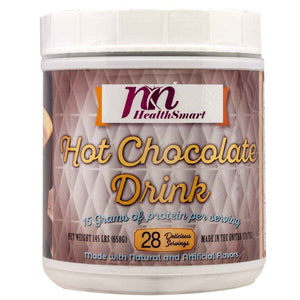 HealthSmart Protein Hot Chocolate - Classic, 28 Serving Canister - Hot Drinks - Nashua Nutrition