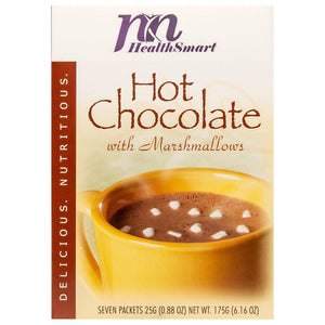 HealthSmart Protein Hot Chocolate - With Marshmallows, 7 Servings/Box - Hot Drinks - Nashua Nutrition