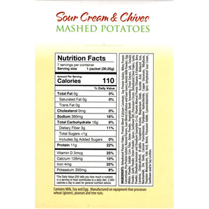 HealthSmart Protein Mashed Potatoes - Sour Cream & Chive - 7/Box - Dinners & Entrees - Nashua Nutrition