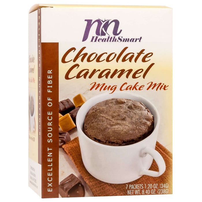 HealthSmart Protein Mug Cake - Chocolate Caramel - 7/Box