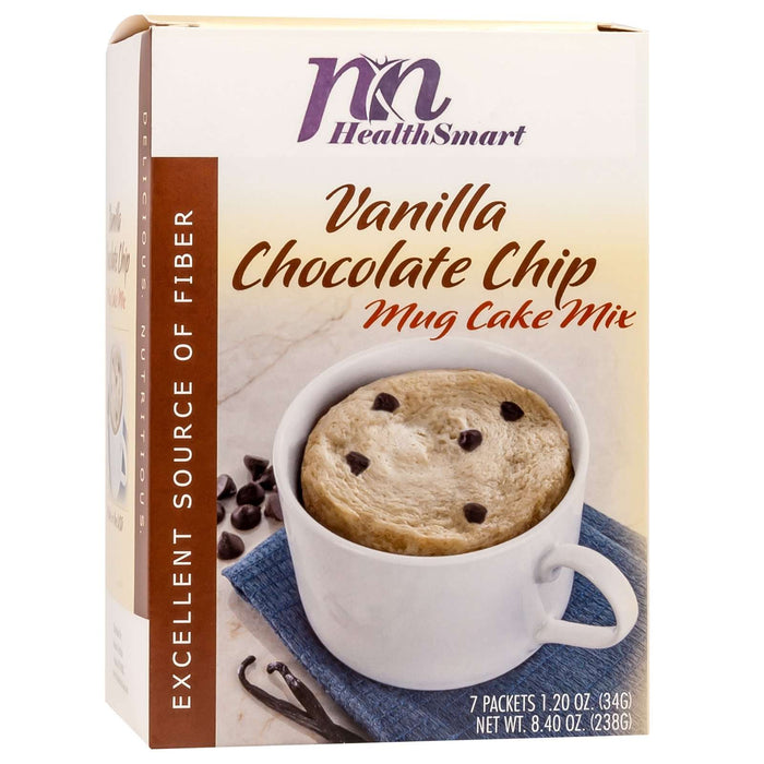 HealthSmart Protein Mug Cake - Vanilla Chocolate Chip - 7/Box