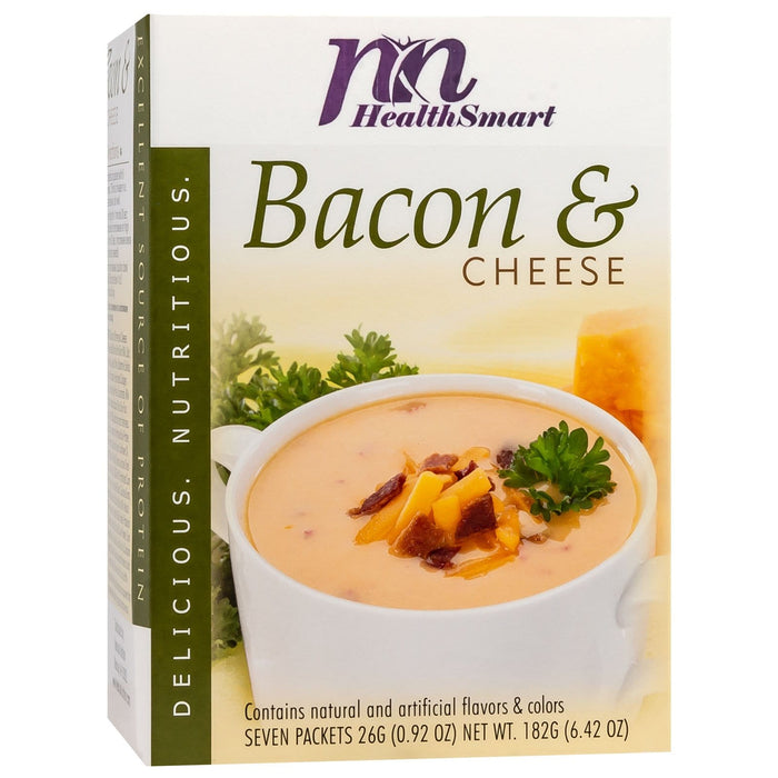 HealthSmart Protein Soup - Bacon & Cheese - 7/Box