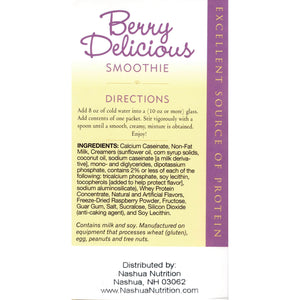 HealthSmart Smoothie - Berry Delicious - 7/Box - Smoothies - Nashua Nutrition