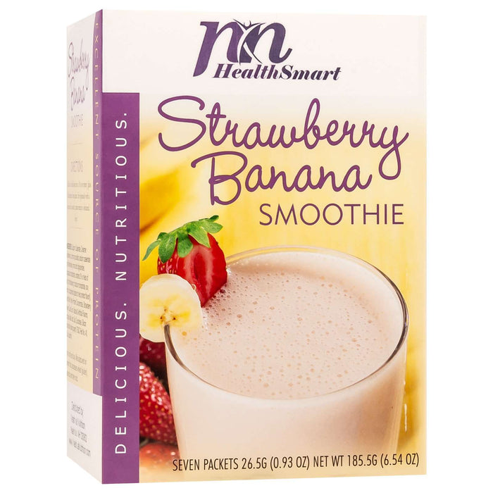 HealthSmart Smoothie - Strawberry Banana - 7/Box