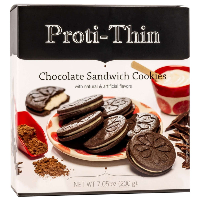 Proti-Thin Protein Cookies - Chocolate Sandwich Cookies - 14/Box