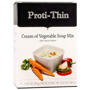 Proti-Thin Protein Soup - Cream of Vegetable - 7/Box - Hot Soups - Nashua Nutrition