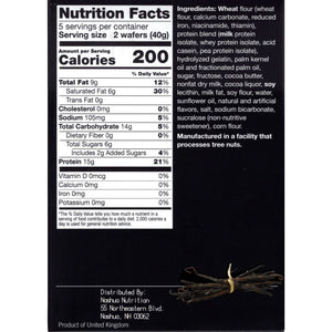 Proti-Thin Protein Wafer Squares - Vanilla, 5 Servings/Box - Protein Bars - Nashua Nutrition