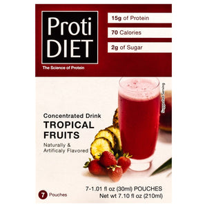 ProtiDiet Liquid Concentrate - Tropical Fruits - 7/Box - Cold Drinks - Nashua Nutrition