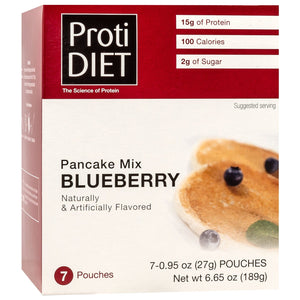 ProtiDiet Pancakes - Blueberry - 7/Box - Breakfast Items - Nashua Nutrition