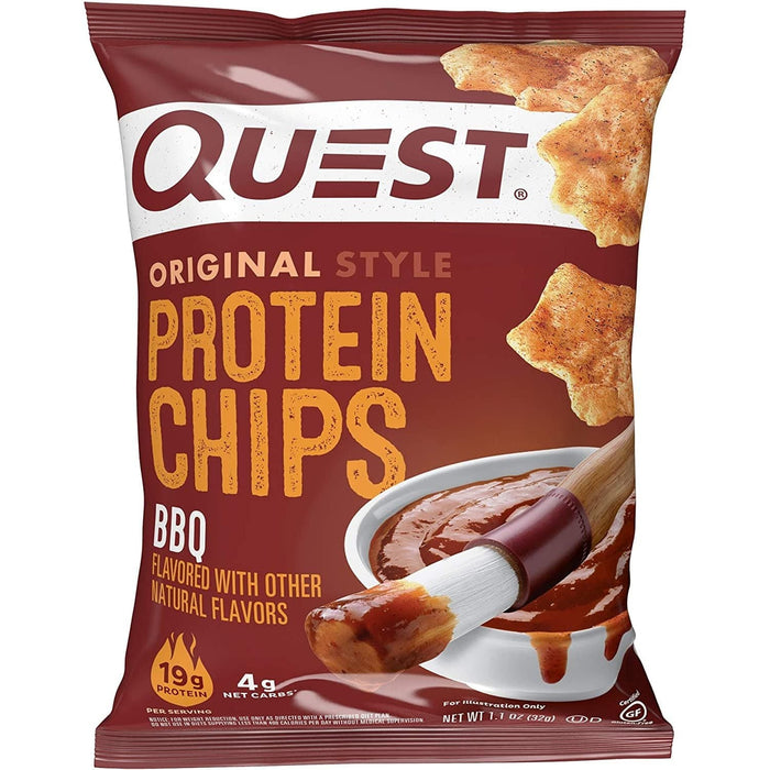 Quest Nutrition Protein Chips - BBQ - 1 Bag