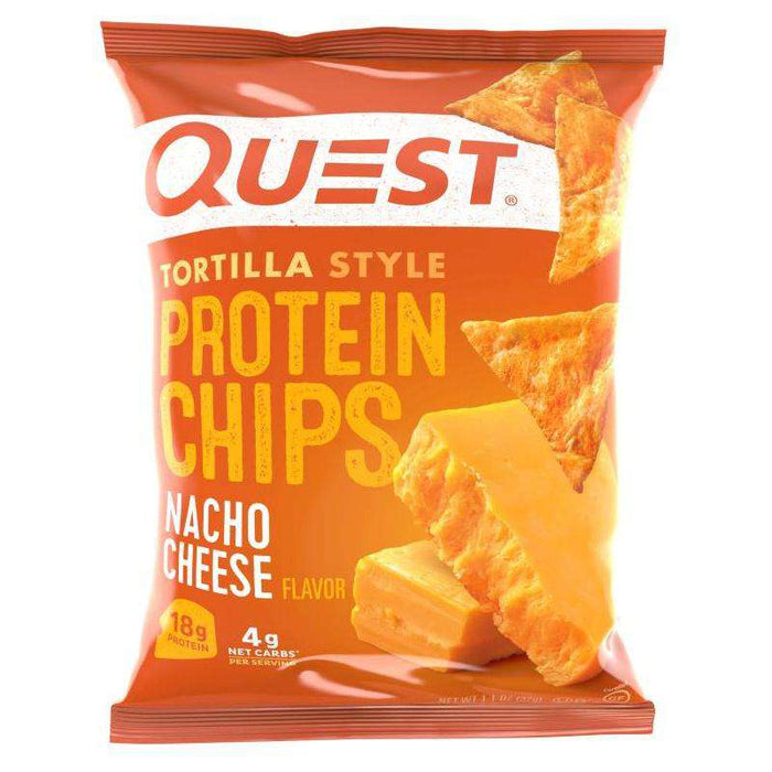 Quest Nutrition - Tortilla Protein Chips - Nacho Cheese - 1 Bag
