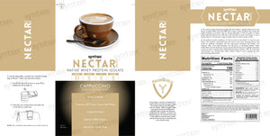 Syntrax - Nectar Lattes Protein Powder - Cappuccino - 32 Serving Bag - Protein Powders - Nashua Nutrition