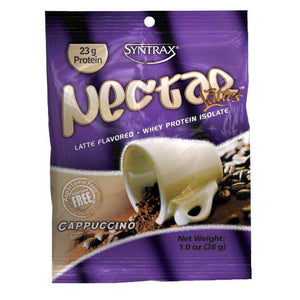 Syntrax - Nectar Protein Powder - Grab N Go - Cappuccino - 12 Individual Servings - Protein Powders - Nashua Nutrition