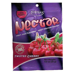 Syntrax - Nectar Protein Powder - Grab N Go - Twisted Cherry - 12 Individual Servings - Protein Powders - Nashua Nutrition