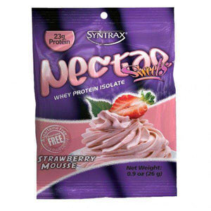 Syntrax - Nectar Protein Powder - Strawberry Mousse - Single Serving - Protein Powders - Nashua Nutrition