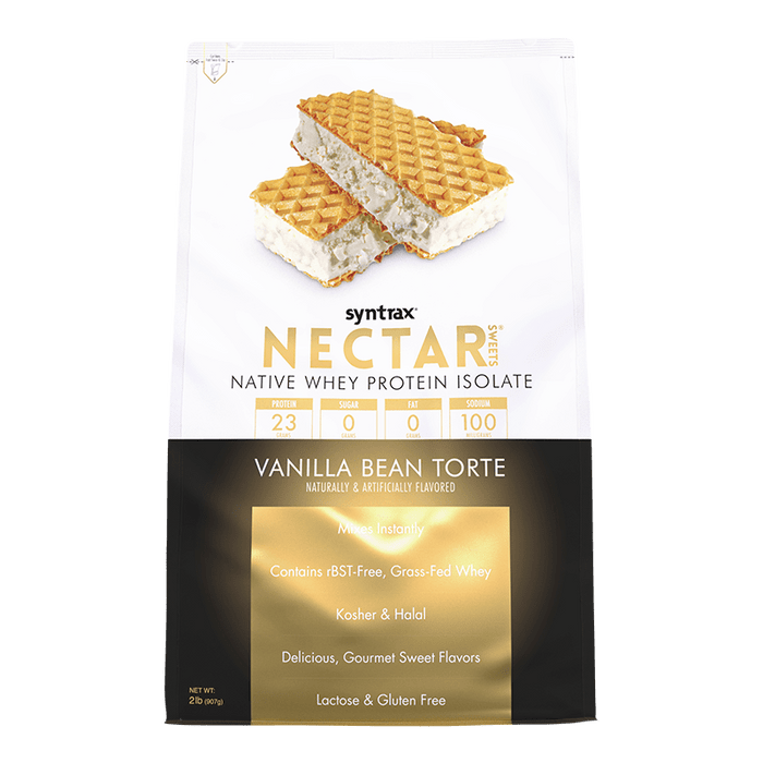 Syntrax - Nectar Sweets Protein Powder - Vanilla Bean Torte - 32 Serving Bag