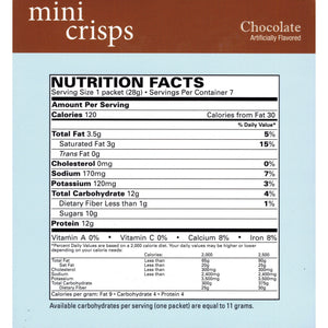 Weight Loss Systems Snack - Mini Crisps - 7/Box - Snacks & Desserts - Nashua Nutrition