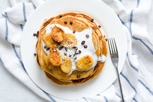 Breakfast Recipe: Vanilla Chocolate-Chip Pancakes