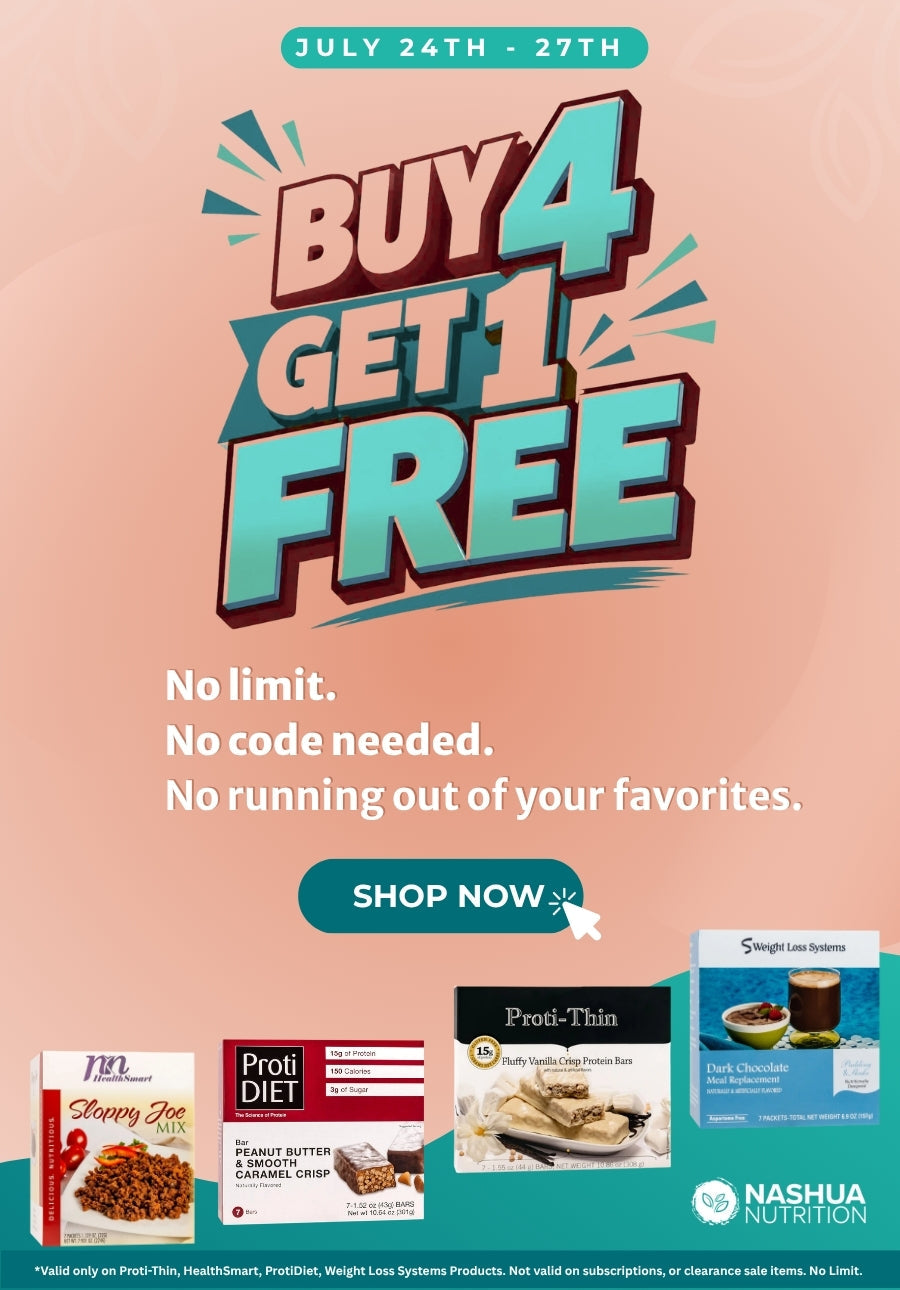 Buy 4 Get 1 Free Sale Nashua Nutrition