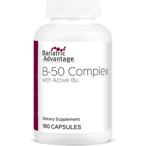 Bariatric Advantage - B-50 Complex Capsule - 180 Count - Vitamins & Minerals - Nashua Nutrition