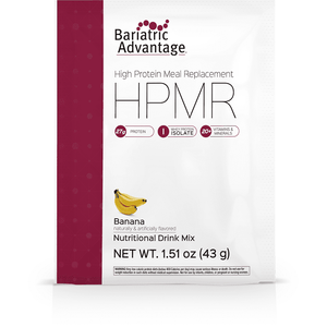 Bariatric Advantage - High Protein Meal Replacement - Banana - Single Serving - Protein Powders - Nashua Nutrition