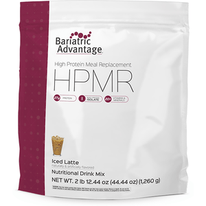 Bariatric Advantage - High Protein Meal Replacement - Iced Latte - 28 Servings - Protein Powders - Nashua Nutrition