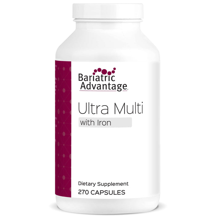Bariatric Advantage - Ultra Multi Formula with Iron - 270 Capsules