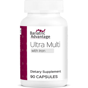 Bariatric Advantage - Ultra Multi Formula with Iron - 90 Capsules - Vitamins & Minerals - Nashua Nutrition