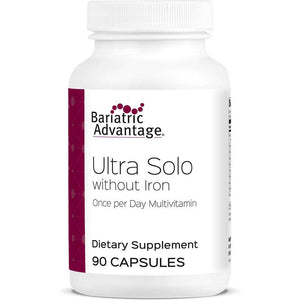 Bariatric Advantage - Ultra Solo Multi Formula (No Iron) - 1 Per Day - 90 Capsules - Vitamins & Minerals - Nashua Nutrition