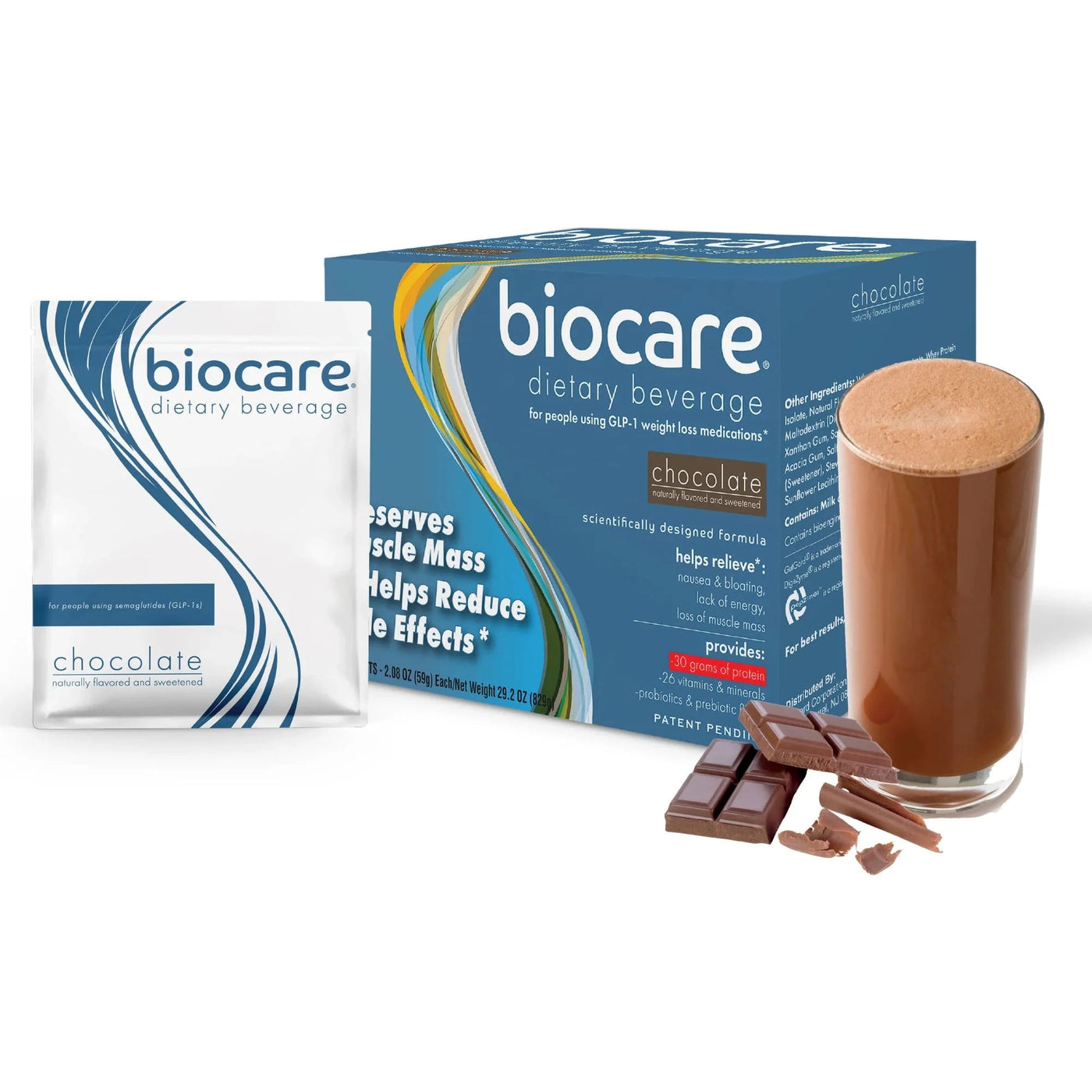 Biocare GLP-1 friendly shakes