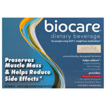 Biocare 30G Protein GLP-1 Friendly Nutrition Shake - Vanilla (14-Count) - Nashua Nutrition