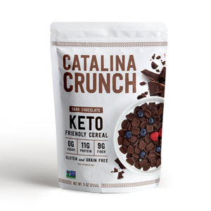 Catalina Crunch - Keto Cereal - Dark Chocolate - 7 Serving Bag - Breakfast Items - Nashua Nutrition
