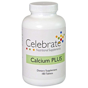 Celebrate Vitamins - Calcium Plus - 180 Tablets - Vitamins & Minerals - Nashua Nutrition