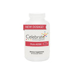 Celebrate Vitamins - Multi-ADEK - Chewable - Berry Sorbet - 60 Tablets - Vitamins & Minerals - Nashua Nutrition