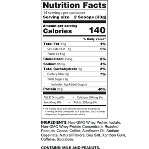 Chike Nutrition - Protein Iced Coffee - Chocolate Peanut Butter (14 Servings) - Protein Powders - Nashua Nutrition
