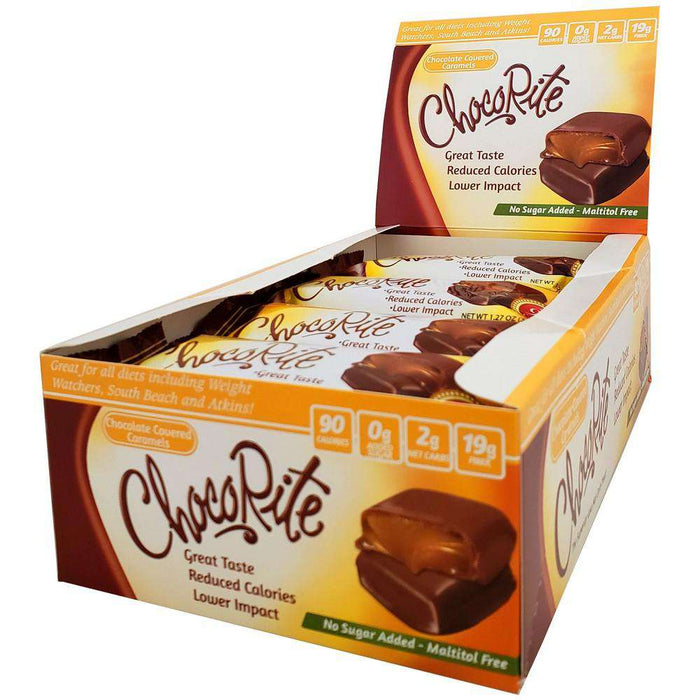 ChocoRite - Diet Chocolate Covered Caramels - 16/Box