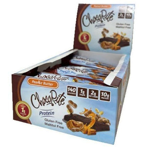 ChocoRite - Protein Bar - Peanut Butter - 16/Box - Protein Bars - Nashua Nutrition
