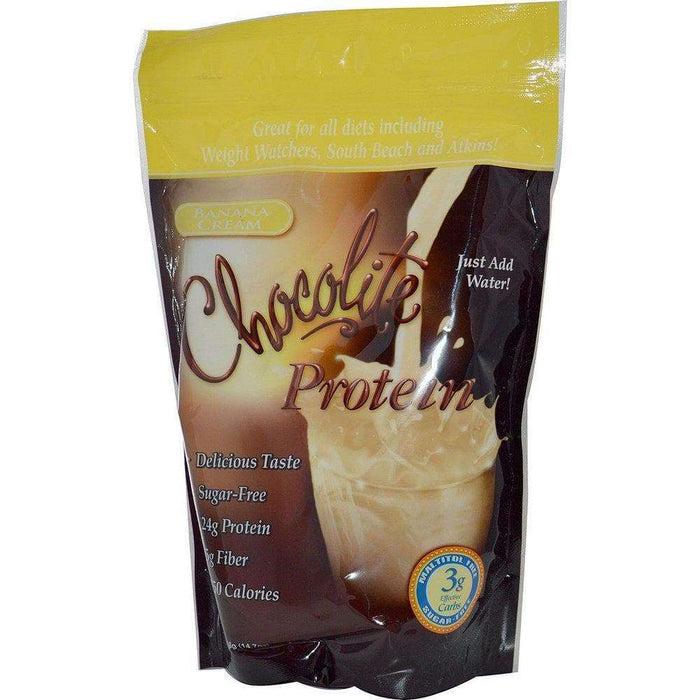 ChocoRite - Protein Shake Mix - Banana Cream - Sugar Free - 11 Servings