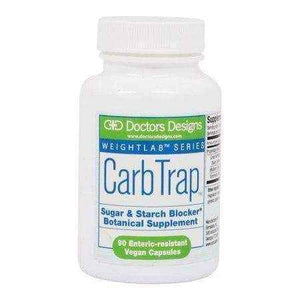 Doctors Designs - CarbTrap - Sugar & Starch Blocker - 90 Capsules - Diet Supplements - Nashua Nutrition