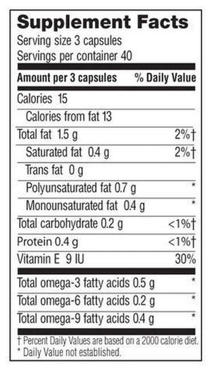 Doctors Designs - Soma-EFA - Essential Fatty Acids - 120 Capsules - Diet Supplements - Nashua Nutrition
