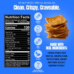 Every Body Eat Pretzel Thins | Sea Salt | 1 Bag of 4 Servings - Nashua Nutrition