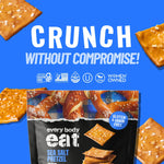 Every Body Eat Pretzel Thins | Sea Salt | 1 Bag of 4 Servings - Nashua Nutrition